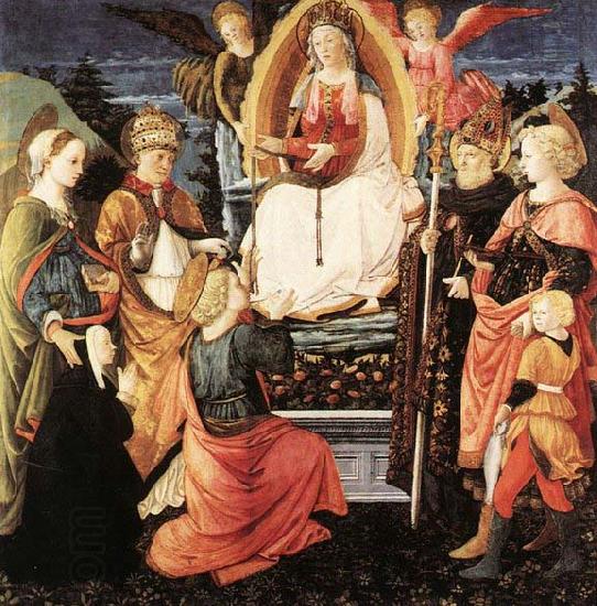 Fra Filippo Lippi Madonna della Cintola oil painting picture